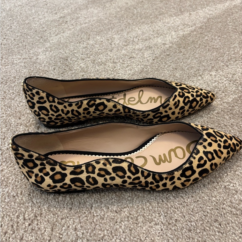 Sam Edelman Leopard Print Flats